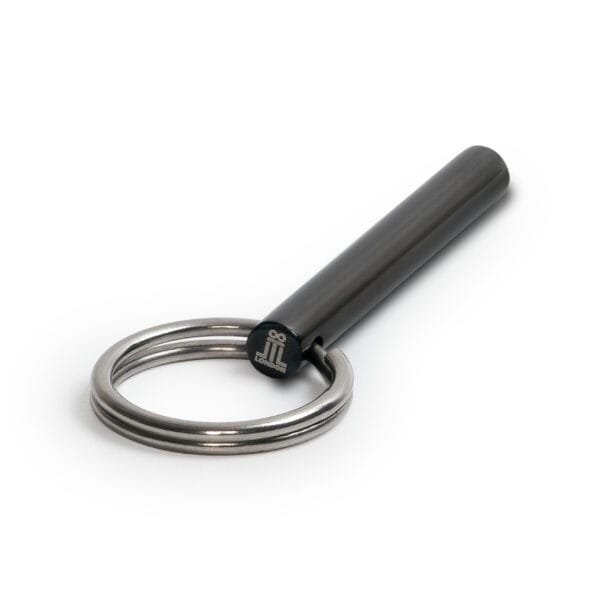 TIMELESS LUXURY LONDON KEYRING DETAIL LOGO