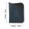 Timeless Luxury London Card Holder Black Infographic 1