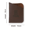 Timeless Luxury London Card Holder Coffee Infographic 1