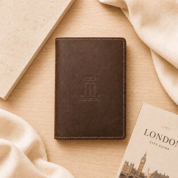 PASSPORT HOLDER - COFFEE