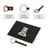 KEYRING - BLACK