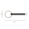 KEYRING - BLACK